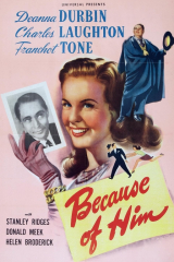 POR CAUSA DELE (1946) (Deanna Durbin,Charles Laughton,Franchot Tone) (LEG)