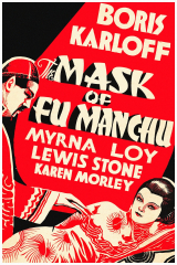 A M�SCARA DE FU MANCHU (1932) (Boris Karloff,Lewis Stone,Karen Morley) (LEG)