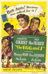 O OVO E EU (1947) (Claudette Colbert,Fred MacMurray,Marjorie Main) (LEG)