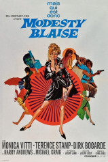 MODESTY BLAISE (1966) (Dirk Bogarde,Monica Vitti,Terence Stamp) (LEG)