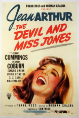 O DIABO E A SENHORITA JONES (O Diabo e a Mulher) (1941) (Jean Arthur,Robert Cummings,Charles Coburn) (LEG)