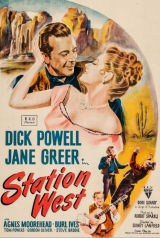 NO CORAÇÃO DO OESTE (1948) (Dick Powell,Jane Greer,Agnes Moorehead) (LEG)