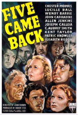 SÓ CINCO VOLTARAM (1939) (Chester Morris,Lucille Ball,Wendy Barrie) (LEG)
