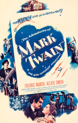AS AVENTURAS DE MARK TWAIN (1944) (Fredric March,Alexis Smith,Donald Crisp) (LEG)