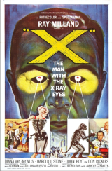 O HOMEM DOS OLHOS DE RAIO-X (1963) (Ray Milland,Diana Van der Vlis,Harold J. Stone) (LEG)