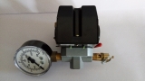 Kit pressostato para compressor de ar 100-140 PSI c/ manometro e vlvula de segurana
