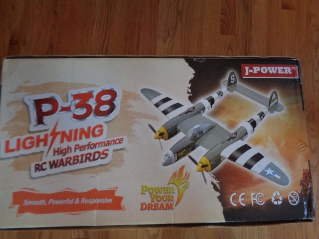 P-38 Lightning RTF # 8030 - J-POWER