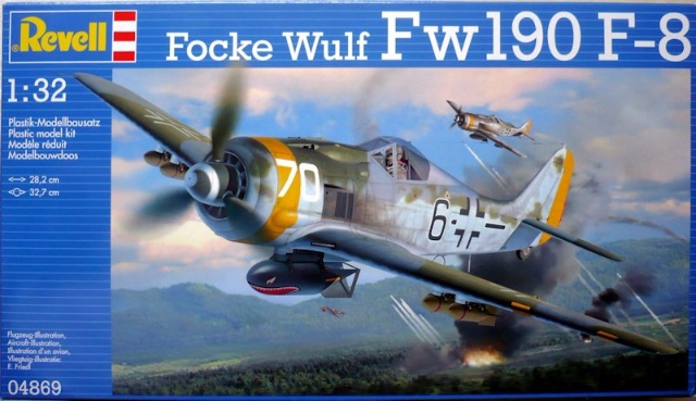 Focke Wulf Fw 190 F-8 1:32 # 04869 - REVELL