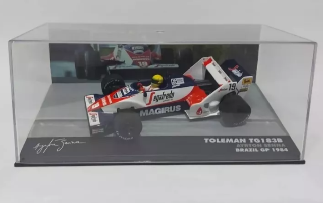 F1 Toleman TG183B Ayrton Senna 1984 1:43 - PCT