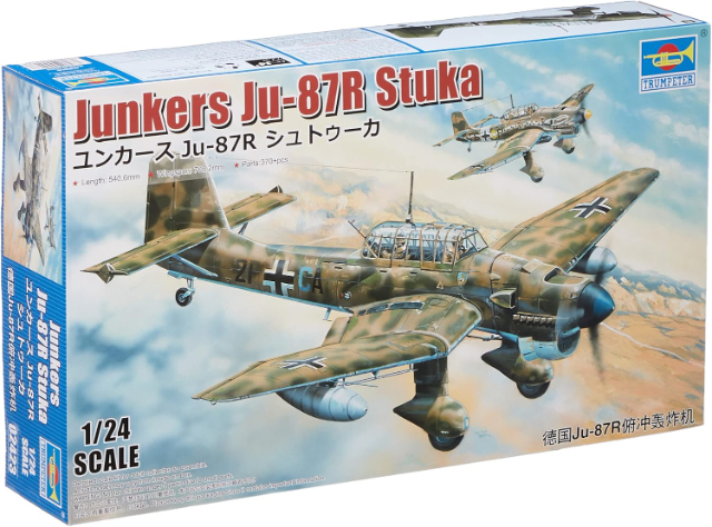 Junkers Ju-87R Stuka 1:24 # 02423 - TRUMPETER