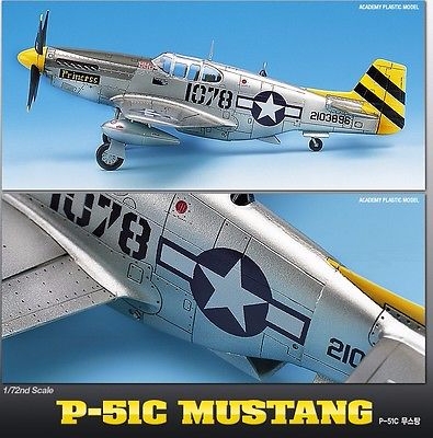 P-51C Mustang 1:72 # 12441 - ACADEMY