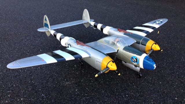 P-38 Lightning RTF # 8030 - J-POWER