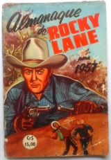 Almanaque Rocky Lane 1957 original - RGE  