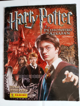 lbum de figurinhas Harry Potter e O Prisioneiro de Askaban