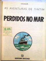 As Aventuras de Tintim - Perdidos no Mar - Ed. Record