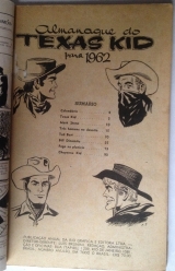 Almanaque do Texas Kid para 1962 - RGE