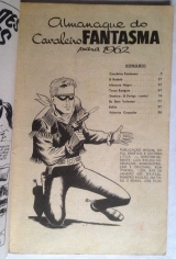 Almanaque do Cavaleiro Fantasma 1962 - RGE - 100 pags.