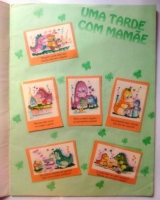 lbum de figurinhas Dinossauros com Humor - Uned Editora  
