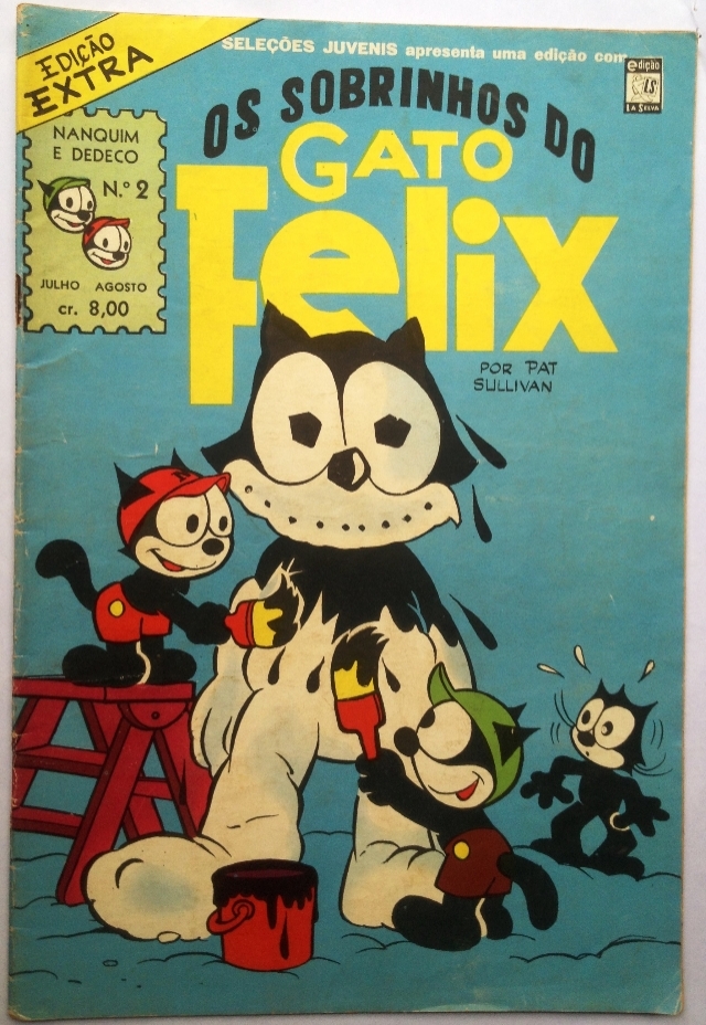 Conheça o Gato Félix  Mania de Gibi:Gibis, HQs, Revistas em quadrinhos e  muito mais!