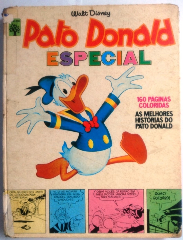 Donald, o pato mais nervoso do mundo.