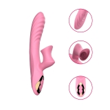 Vibrador Sex Massager Dibe - 7 Vibração - Rosa - Ref: 15360