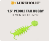 Peddle Tail Buggy 3cm - Lemon Green