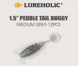 Peddle Tail Buggy 3cm - Medius Grey