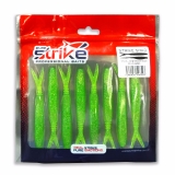 Strike Shad By Braguinha Cor Chartreuse Silver - 11cm