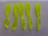 Micro Twin Tail 3,5cm - Chartreuse