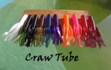 Craw Tube Brave Worm - Orange