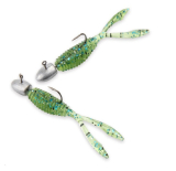 Micro Twin Tail 3,5cm - Chartreuse