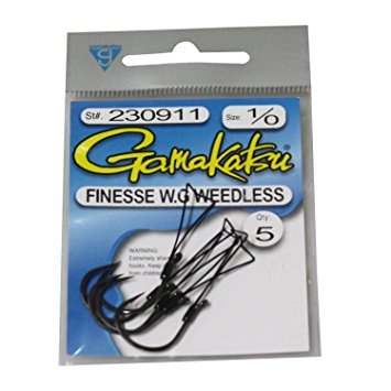 Gamakatsu Finesse W.G. Weedless - 230911 1/0 por R$38,50