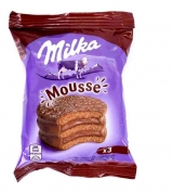 Alfajor Milka Triple Mousse Chocolate ao leite 55g