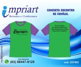 Encomendar camisetas temticas para famlias em Palmas  aqui na Impriart