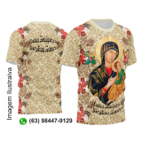 Religio Camisa Nossa Senhora do Perptuo Socorro Cod.011 - Palmas Tocantins