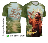 Religio Camisa So Francisco de Assis  Cod.015 - Palmas Tocantins