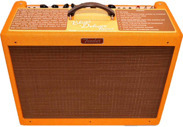 Amplificador Fender Blues Deluxe Combo Valvular 40