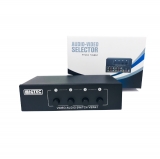 Chaveador de Video E Audio Composto RCA Switch 4x1 - EL431AV