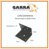 Cantoneira 7 - Epoxi Preto