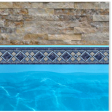 FAIXA BORDA DE PISCINA ADESIVA ESTAMPA DE VINIL APOLLO ATENAS LARG 15 CM 