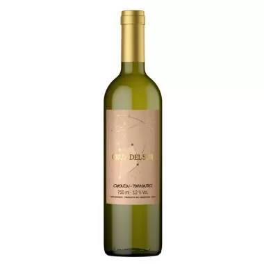 Vinho Branco Cruz Del Sur - Uvas Chenin, Torrontes - Branco seco - Argentina - 750ml