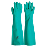 LUVA NITRÍLICA VERDE CANO LONGO K-15 KALIPSO C.A 27598