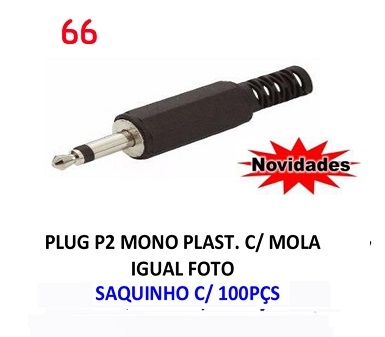 Plug P2 Mono Plast com mola?cache=