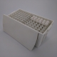 Caixa plstica fechada com tampa - capacidade 360 ovos em 12 bandejas (ref. CFO360)