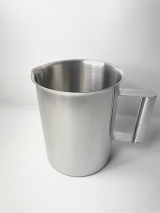 CANECA DE AO INOX CAPACIDADE PARA 3000ml COM ALA (COD 27609)