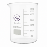 BECKER DE VIDRO FORMA BAIXA CAPACIDADE 5000ml ARV (COD 29330)