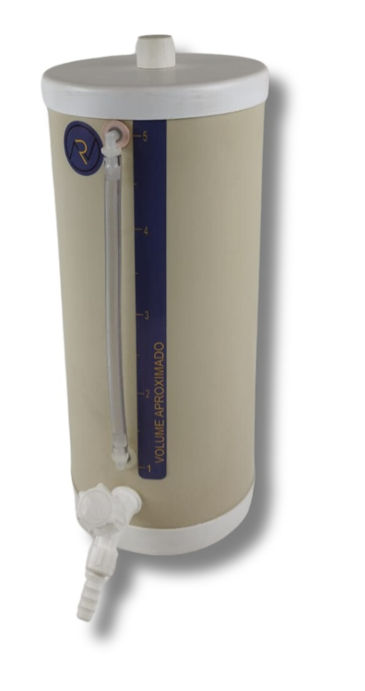 BARRILETE DE PVC PARA GUA CAP. 5 LITROS (CD.20537)