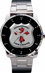 Relgio Motociclista com Cristo 02