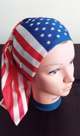 Balaclava Meia Face - Estampa bandeira Estados Unidos 