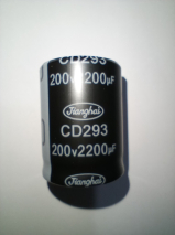 CAPACITOR ELETROLITICO 2200UF 200V JIANGHAI 